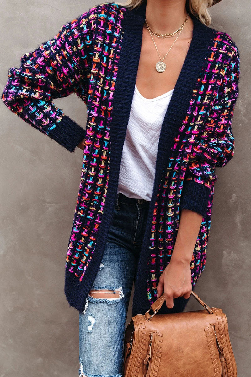 Fashion Street Patchwork Cardigans