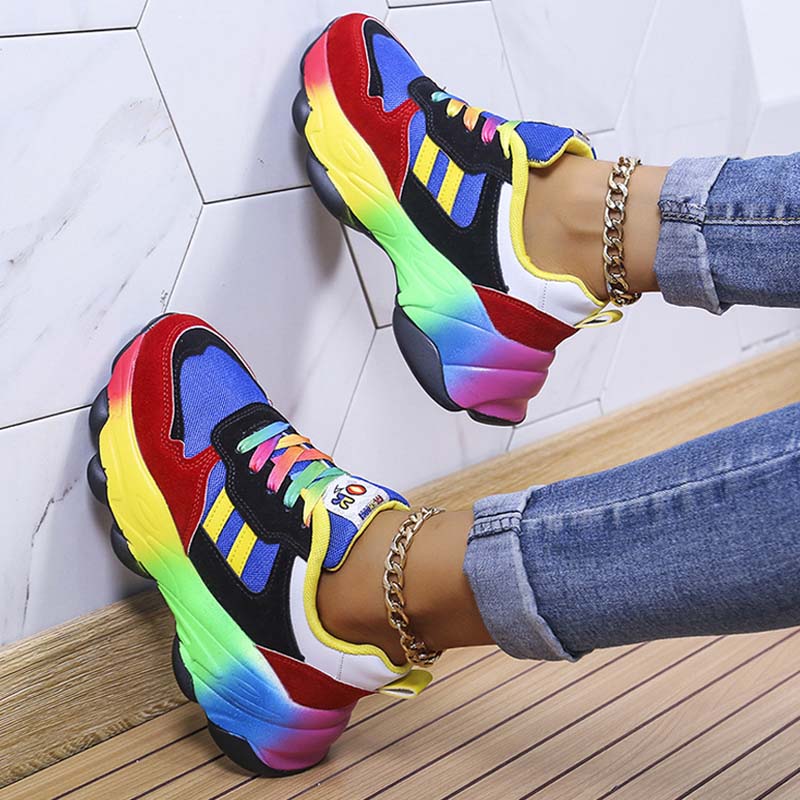 Casual Sportswear Daily Patchwork Round Out Door Shoes