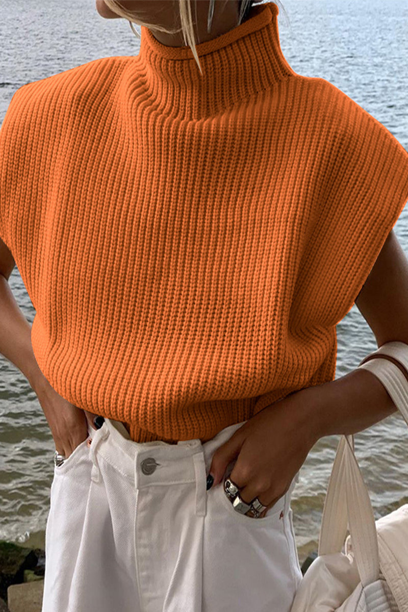 Casual Solid Turtleneck Sweaters (8 Colors)