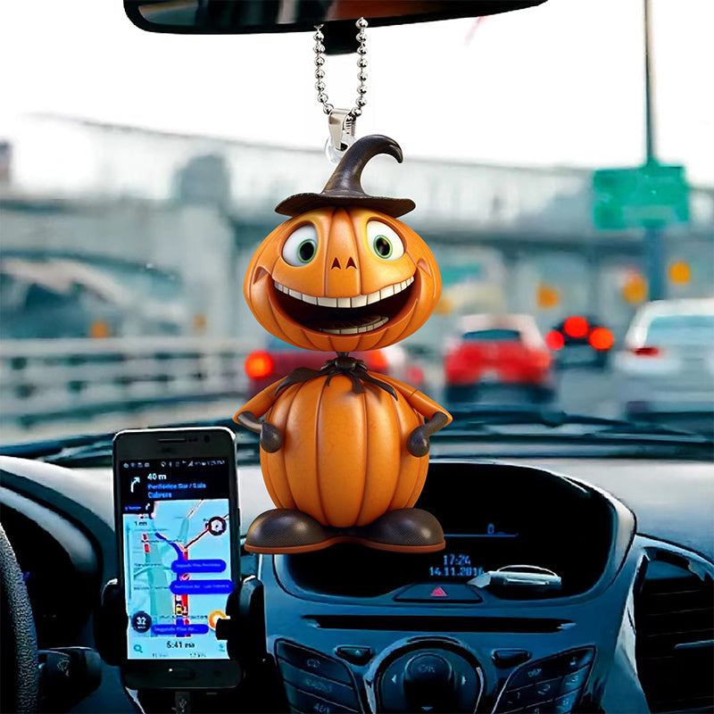 Halloween Creative Pumpkin Car Pendant(6 Colors)