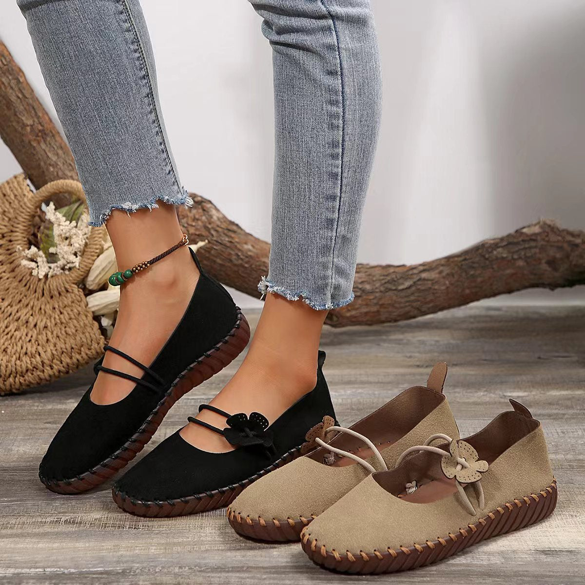 Casual and Comfortable Round Toe Casual Shoes