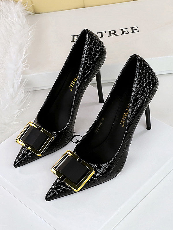 Geometric Pointed-Toe Split-Joint Pumps