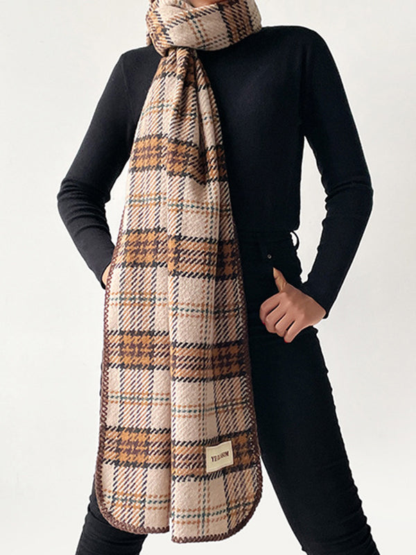 Plaid Shawl&Scarf