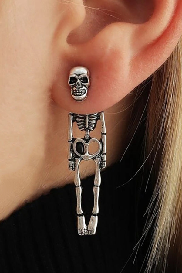 Halloween Skeleton Vintage Earrings