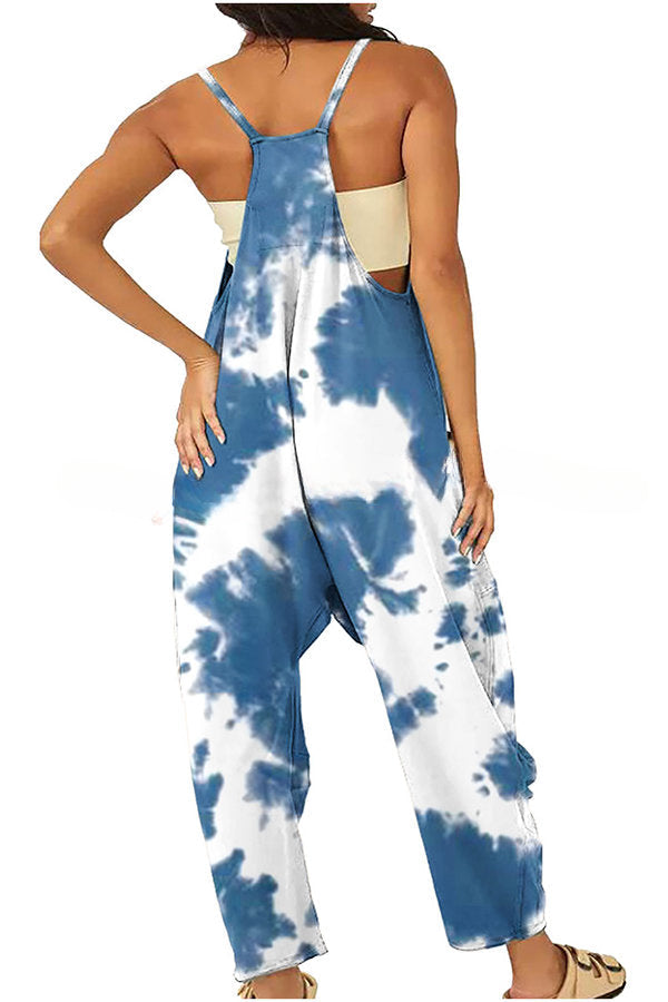 Forever Comfortable Pocketed Loose Fit Cami Jumpsuit