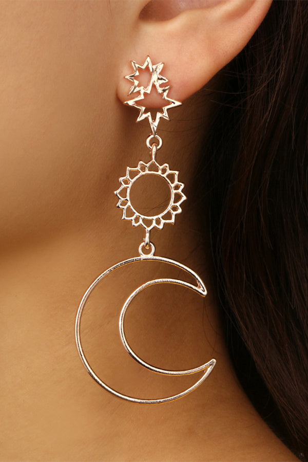 My Sun & Moon Dangle Earrings