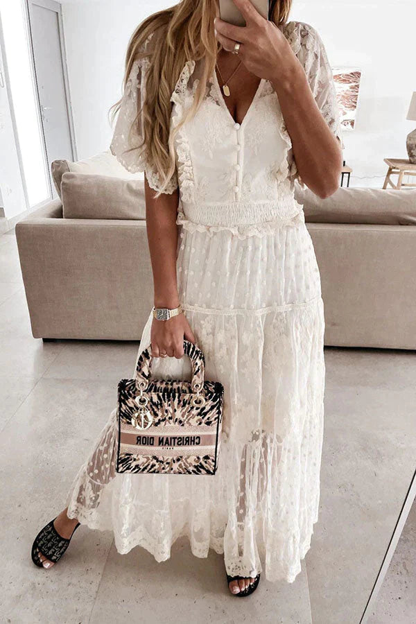 Everlasting Love Lace Maxi Dress