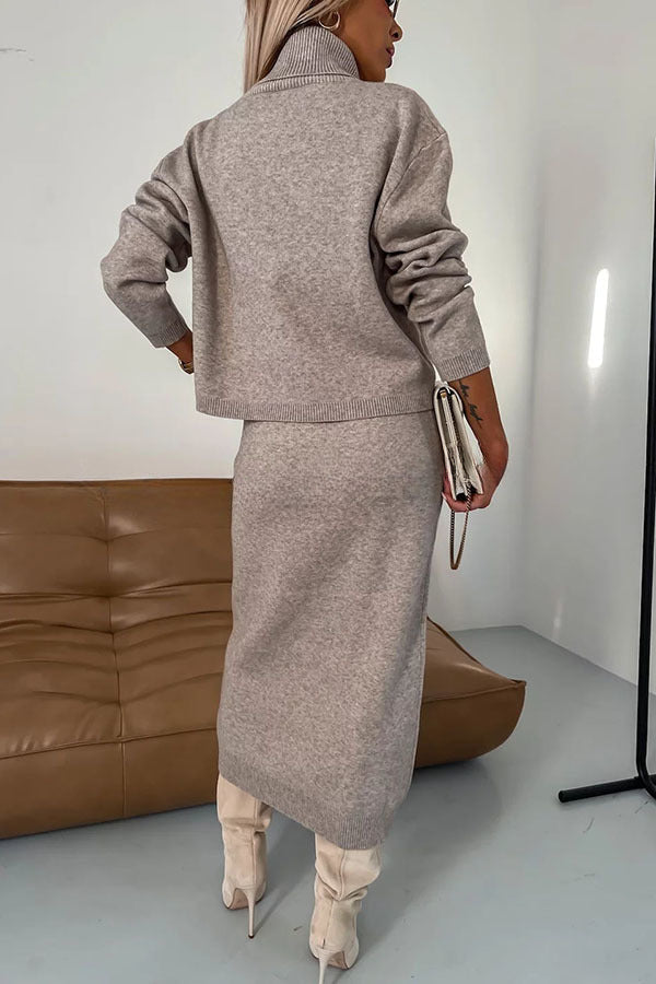 Infinite Comfort Knit Tank Relaxed Midi Dress