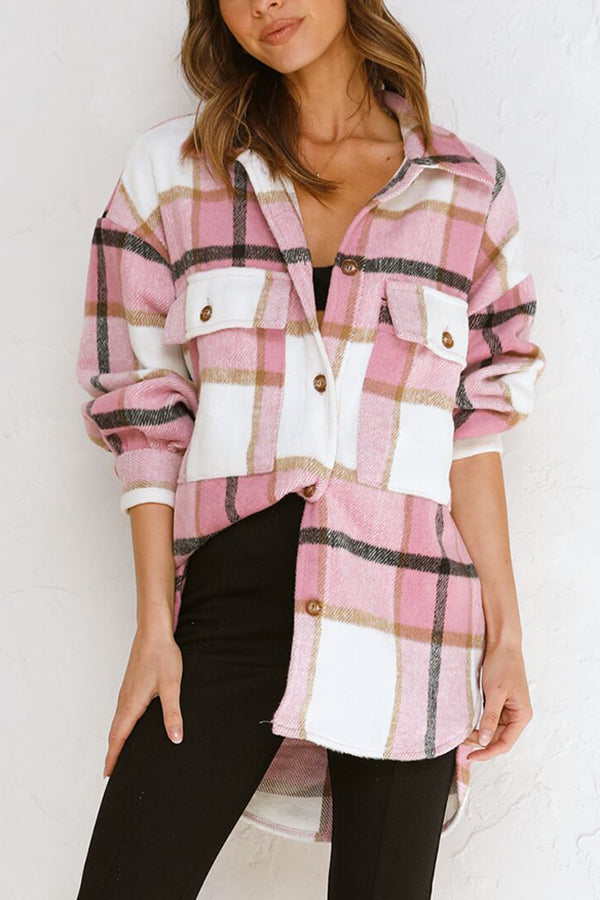 Women's Plaid Jacket, Coat