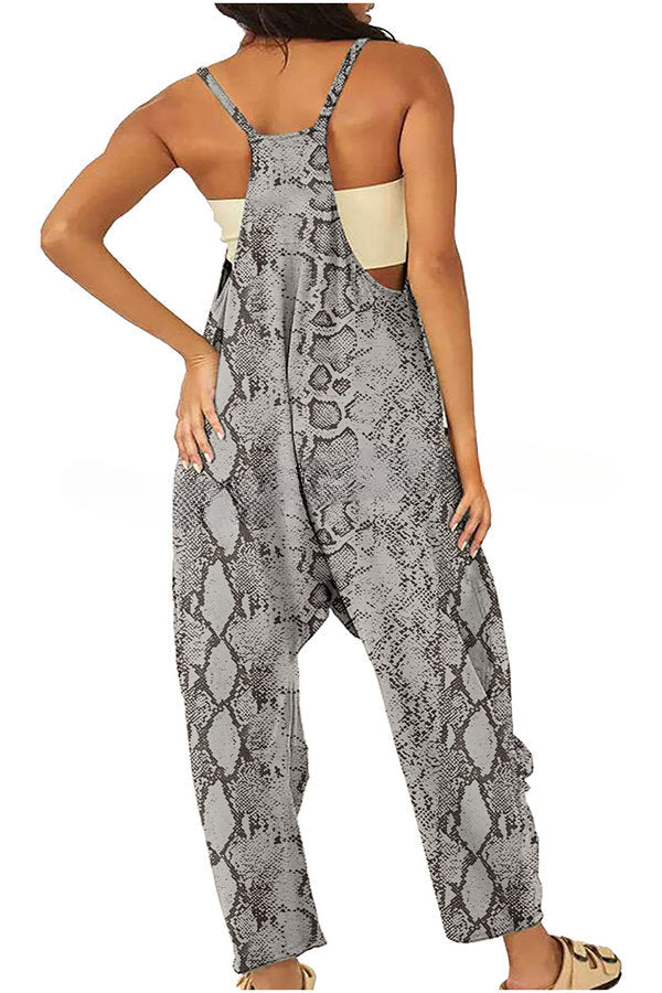 Forever Comfortable Pocketed Loose Fit Cami Jumpsuit