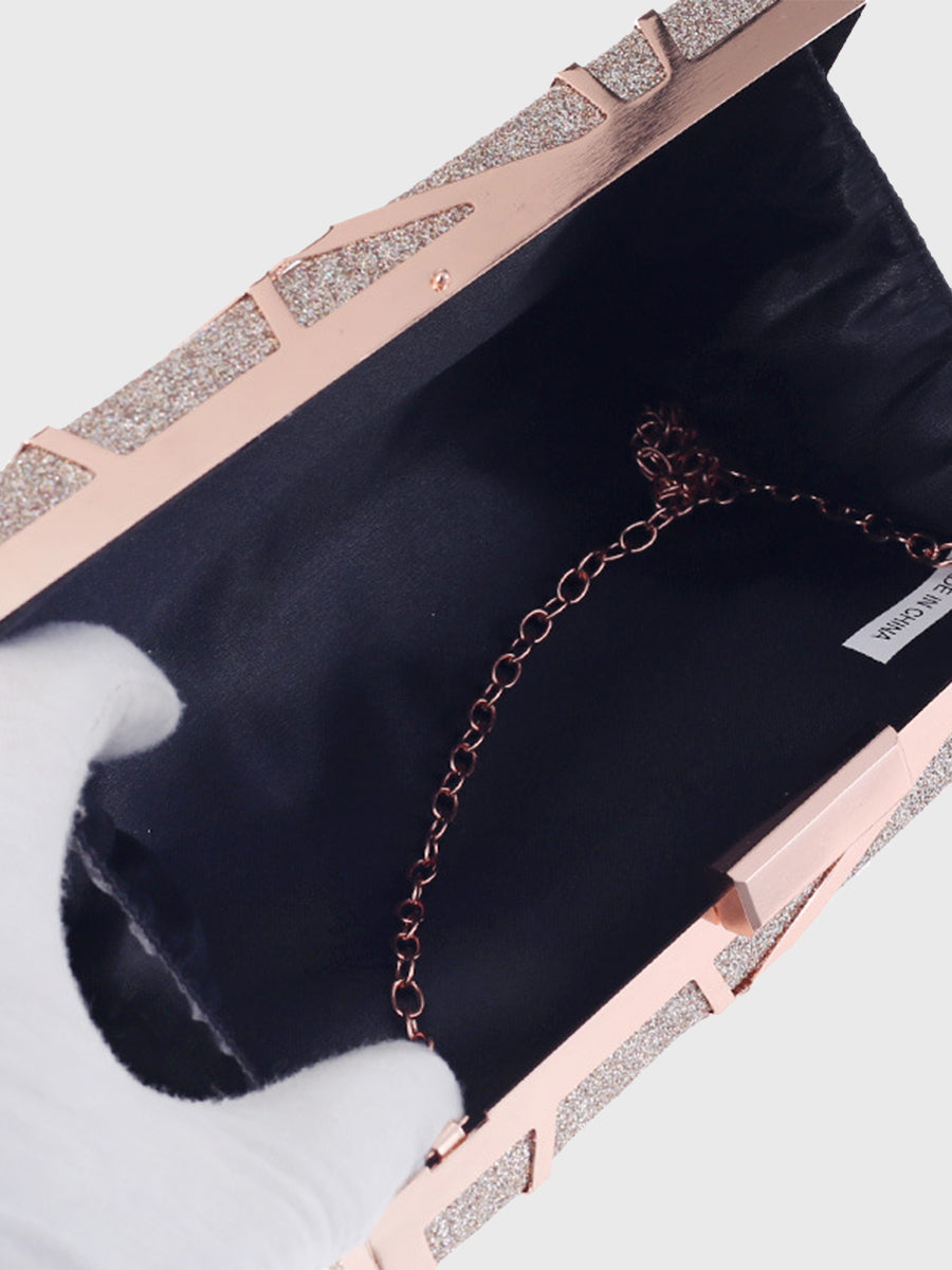 Metal Nest Box Evening Clutch Bag MNBF004