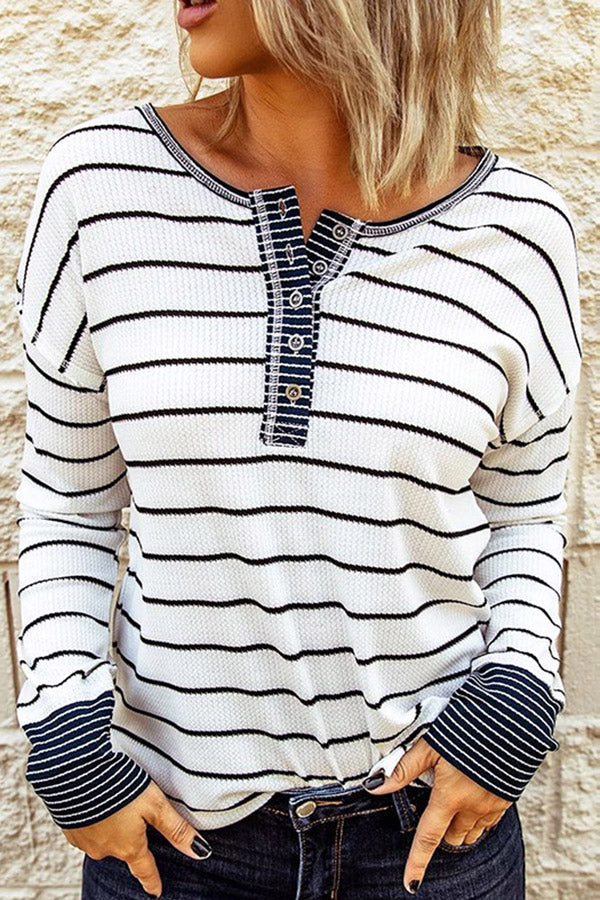 Follow Your Lead Striped Shift Top