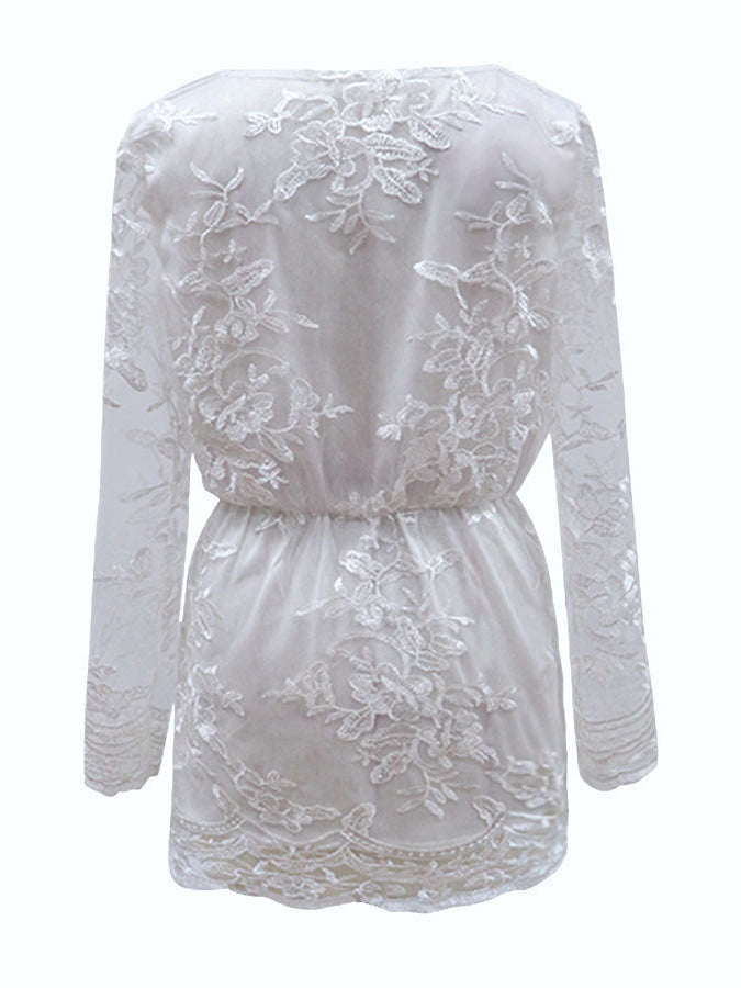 True Love and Bell Sleeve Lace Top