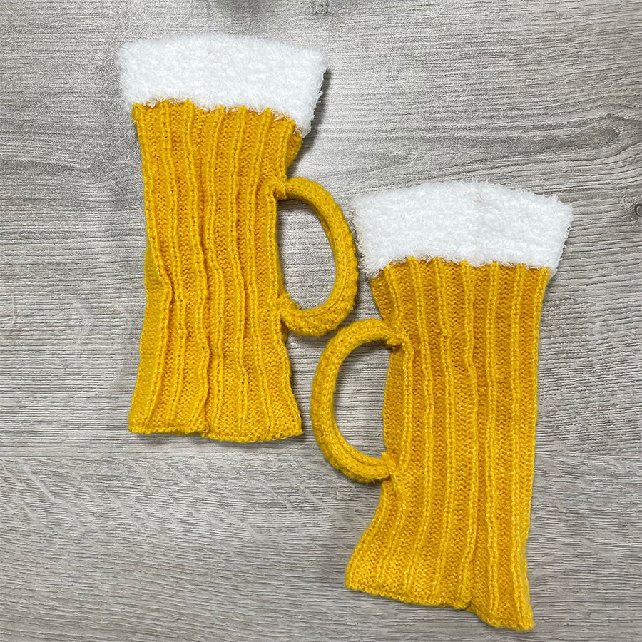 Beer Mug Socks Beer Leg Warmers Bavarian Leg Warmers