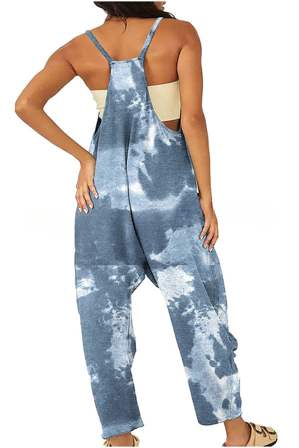 Forever Comfortable Pocketed Loose Fit Cami Jumpsuit