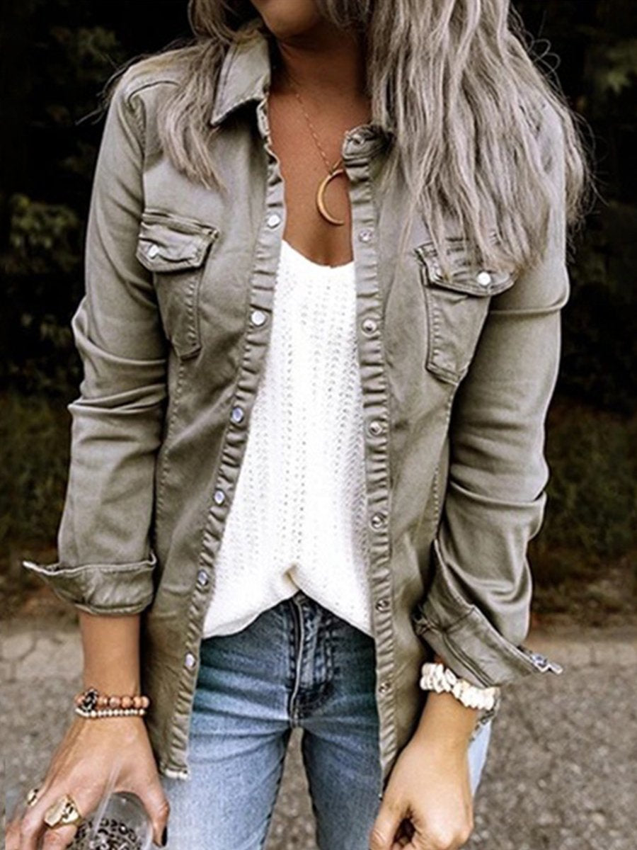 Vintage Old Denim Jacket