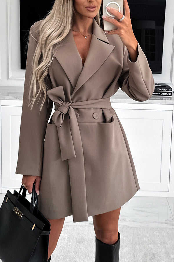 OLESYA LONG BEIGE JACKET