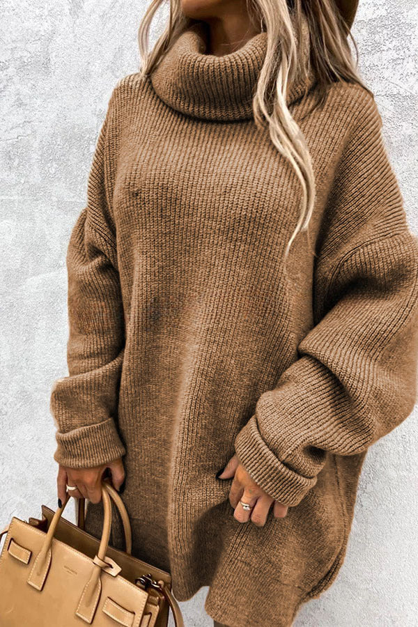 Golf Oversized Knitted Pullover Long Sleeve Sweater