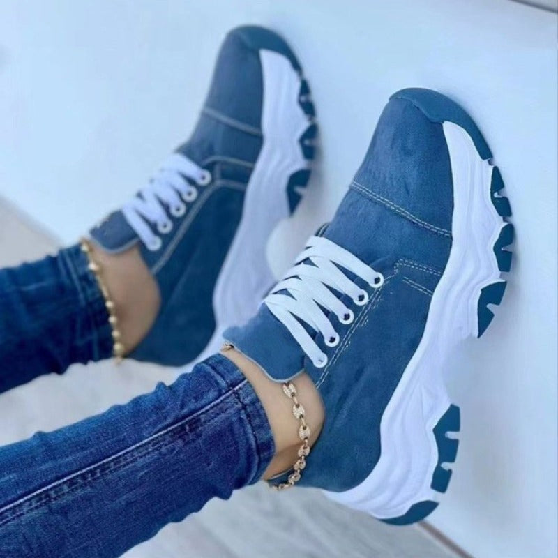 Everly Blue Denim Dream Sneaker