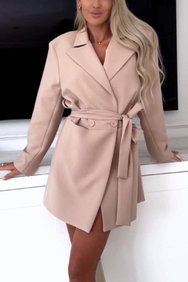 OLESYA LONG BEIGE JACKET