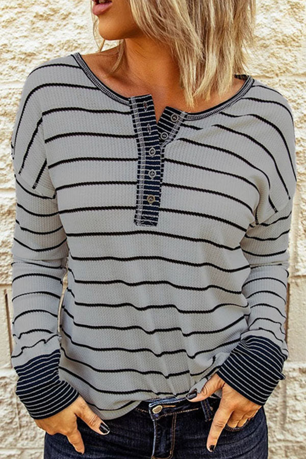 Follow Your Lead Striped Shift Top